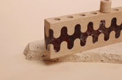 Rosso Wave Oil Menorah
