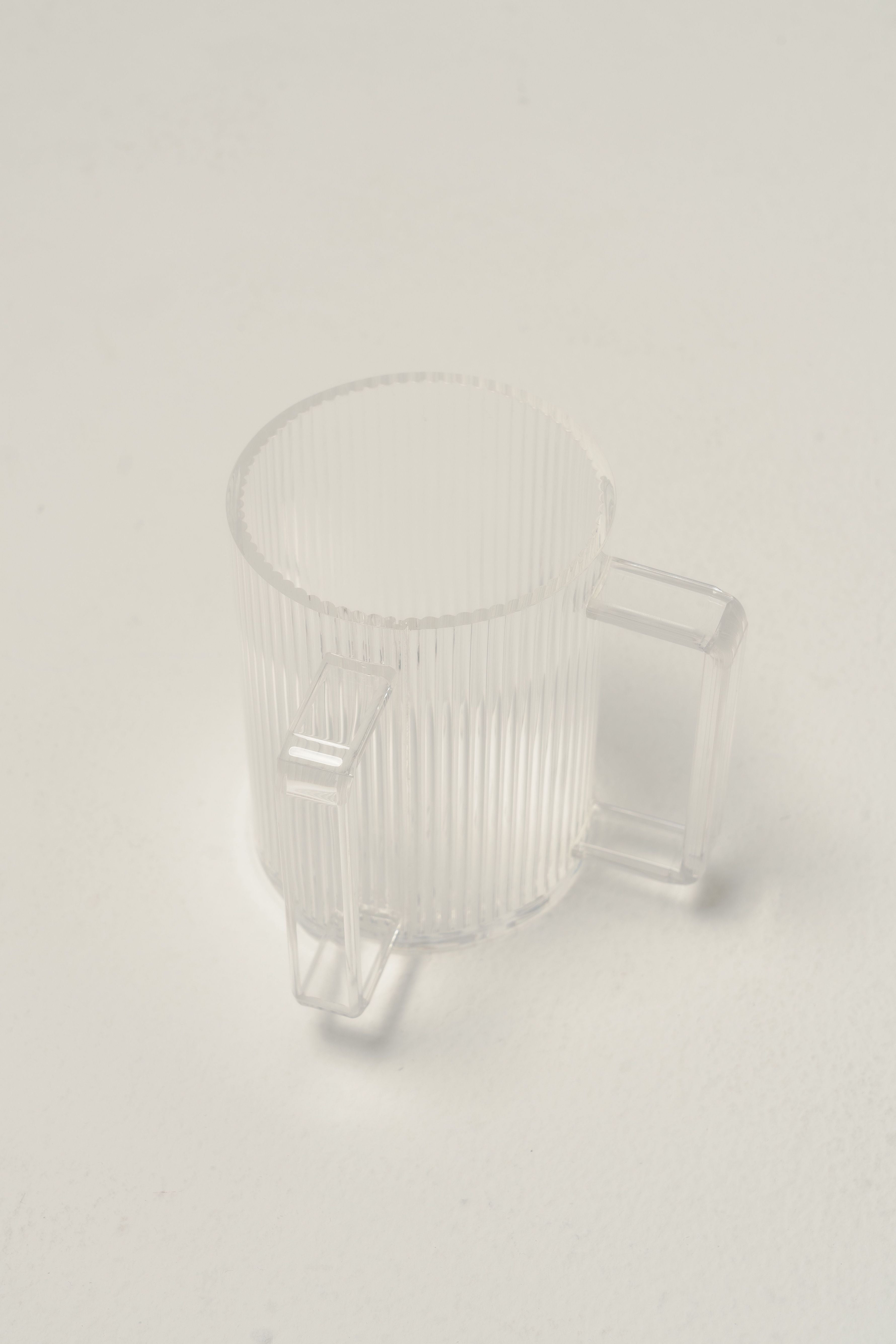 Clear Ribbed