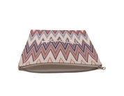 Chevron Zippered Afikoman Bag
