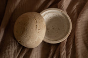 Travertine Salt Cellar