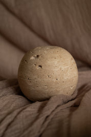 Travertine Salt Cellar