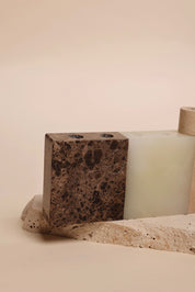 Mixed Marble Oil Menorah