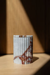 Calacatta Red Tzedakah Box