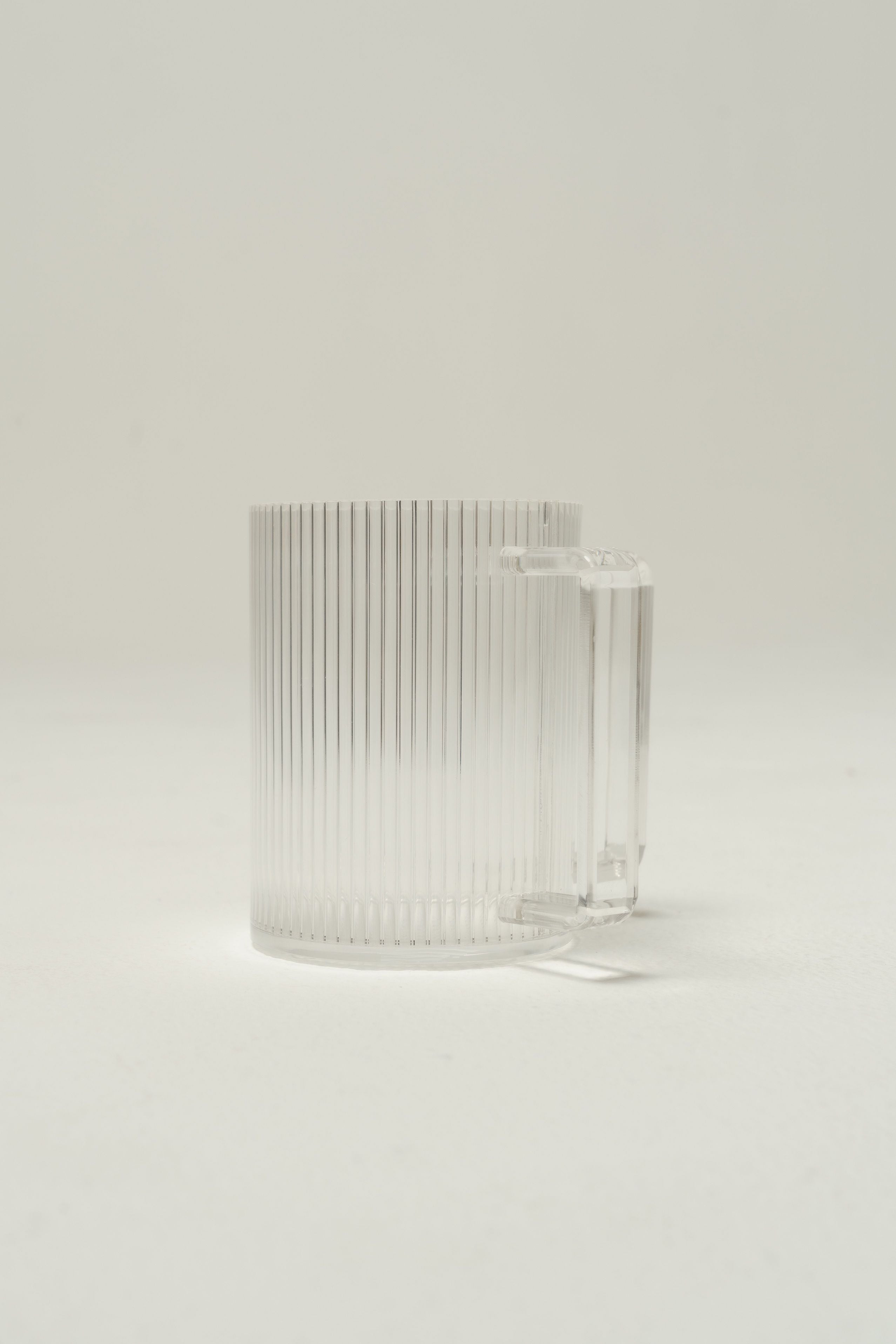 Clear Ribbed